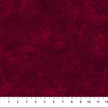 Canvas Flannel Backing Cabernet colour