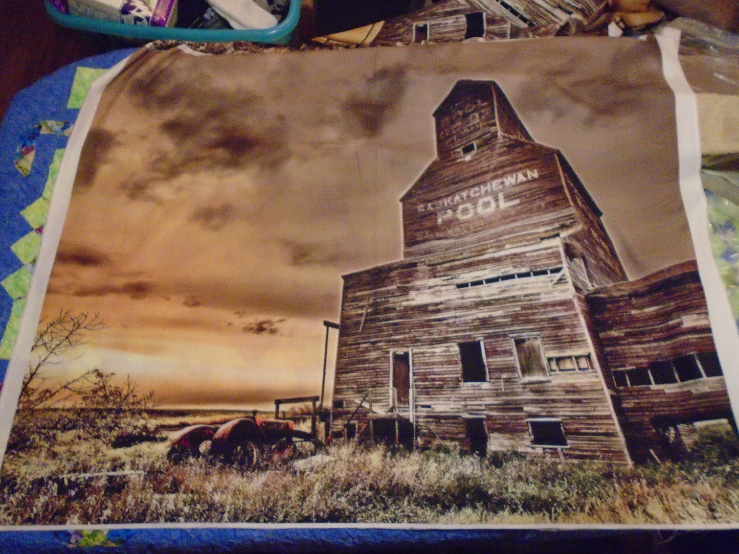 Saskatchewan Pool elevator panel