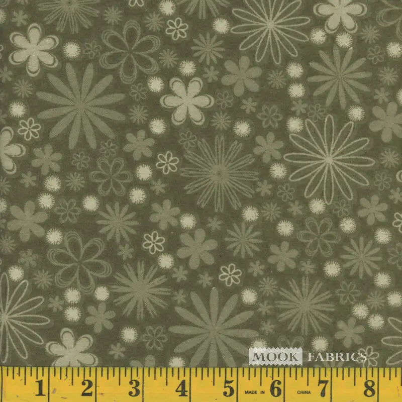 Burnt Olive Green Flannel