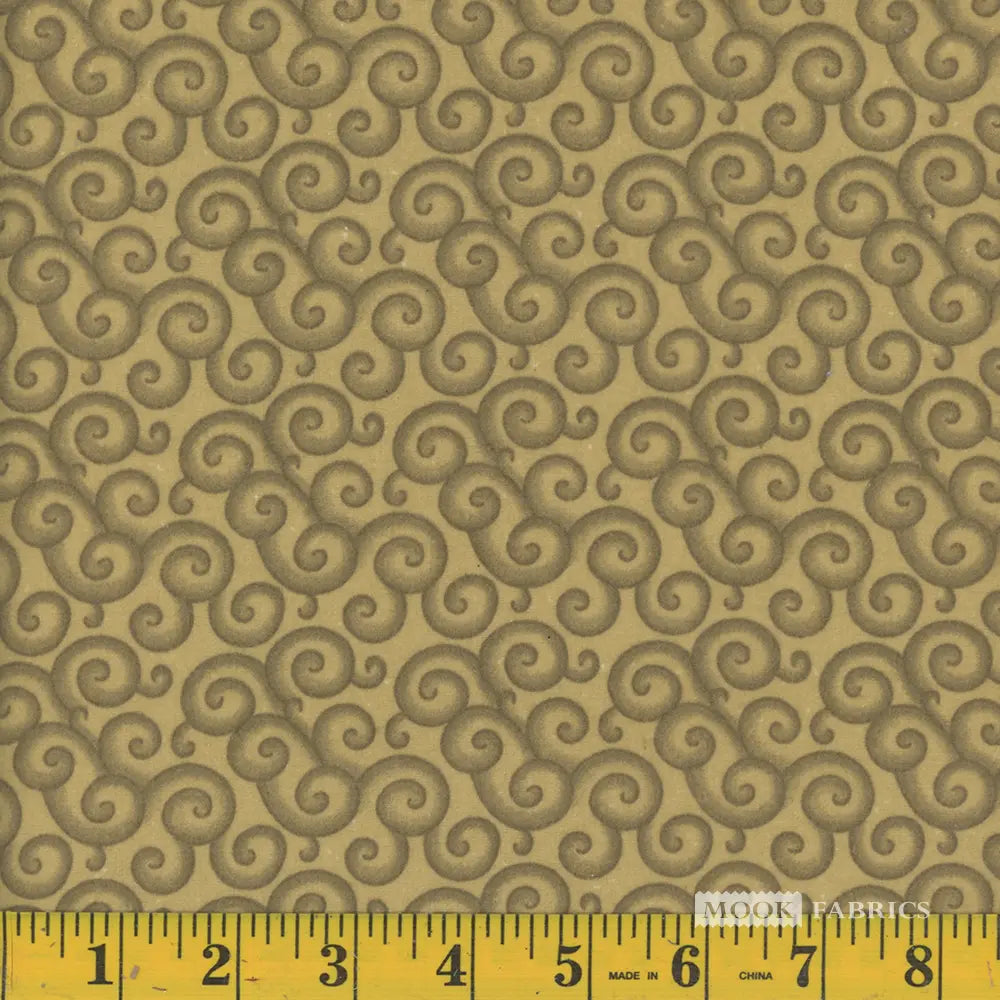 Flannel 108" Tan swirl