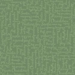 One snowy day - green