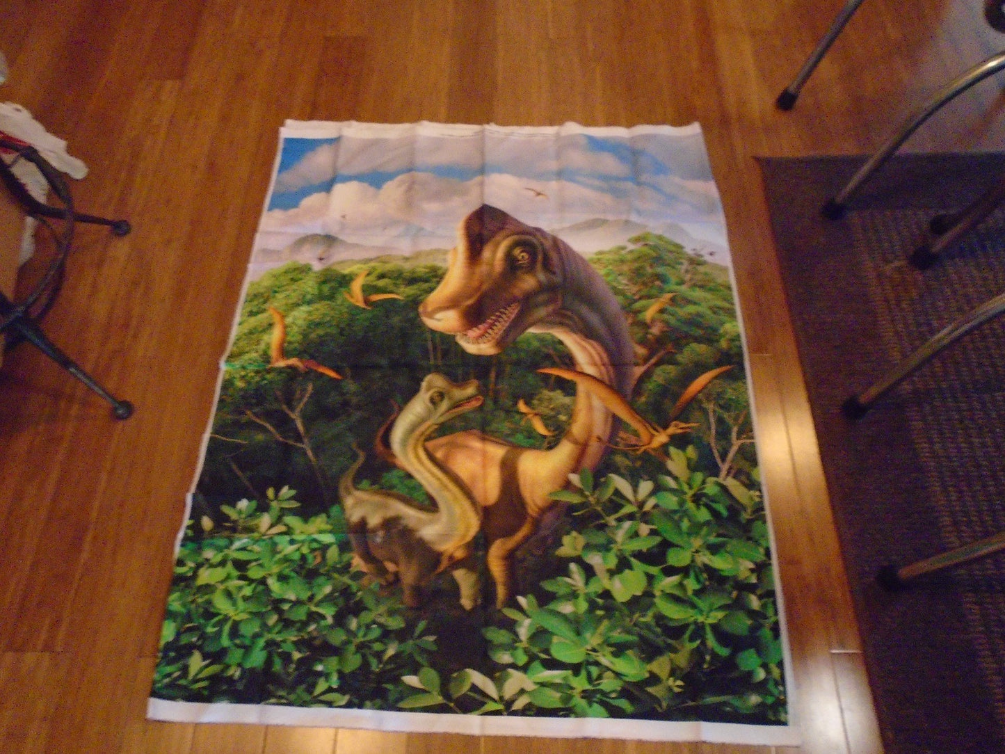 Dinosaur Panel long neck