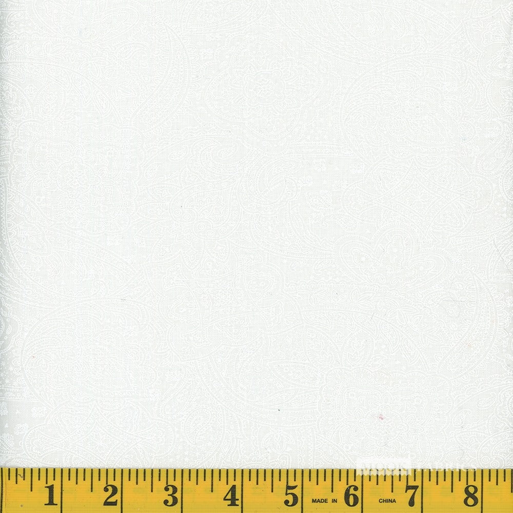 Wide back white on white