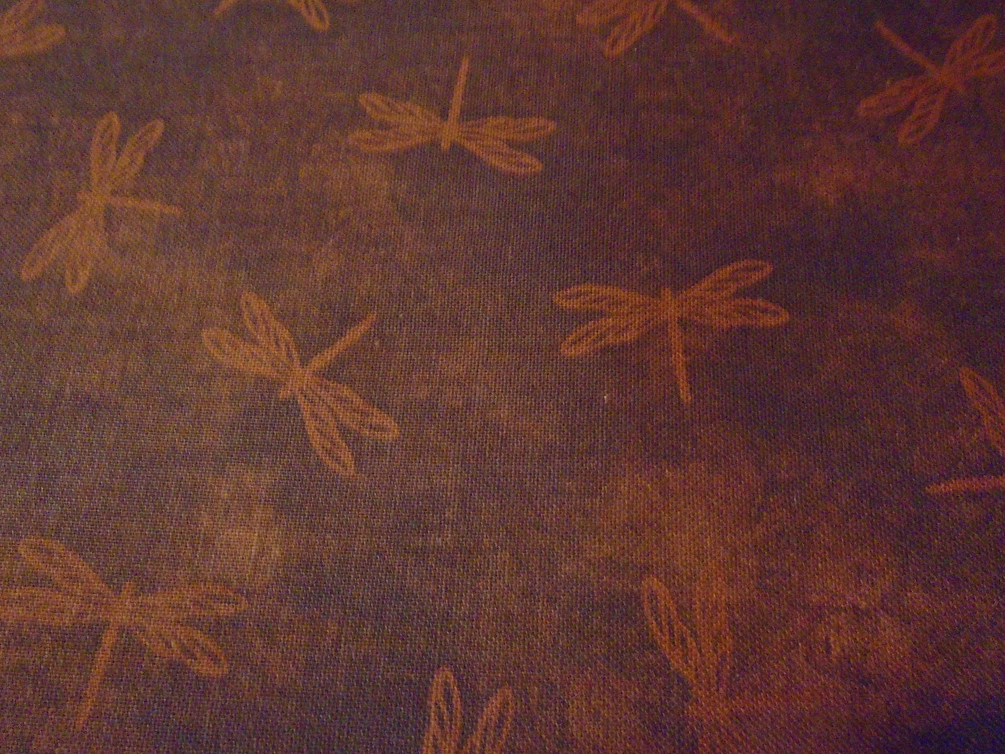 Batiks /Brown/ dragon fly /meduim