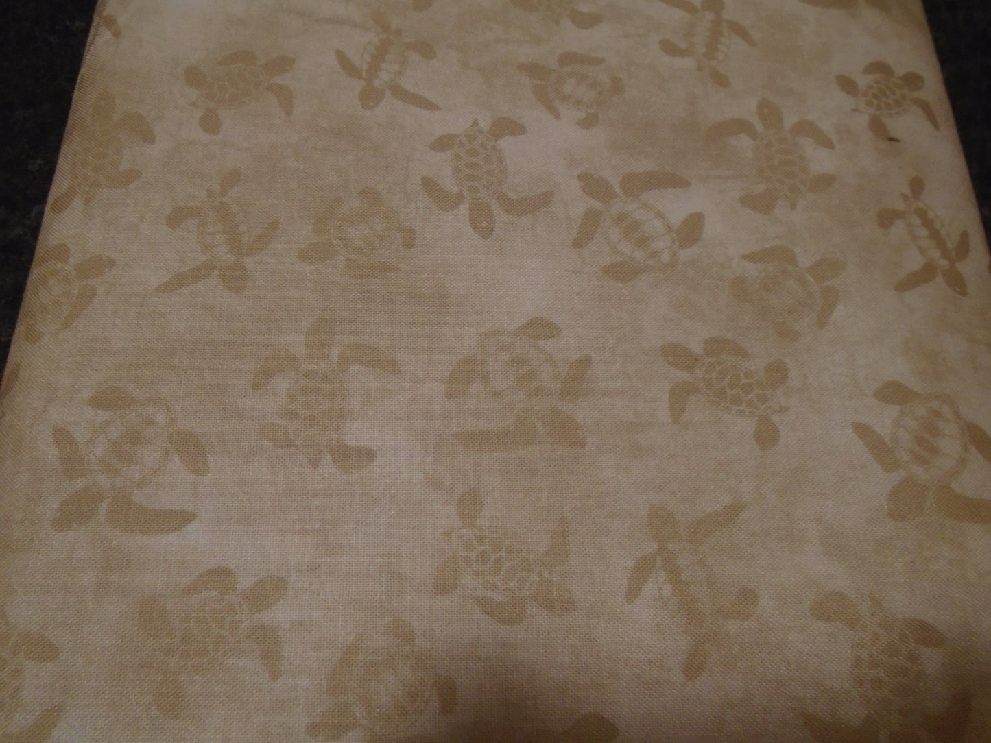 Batiks /Beige/ Turtles