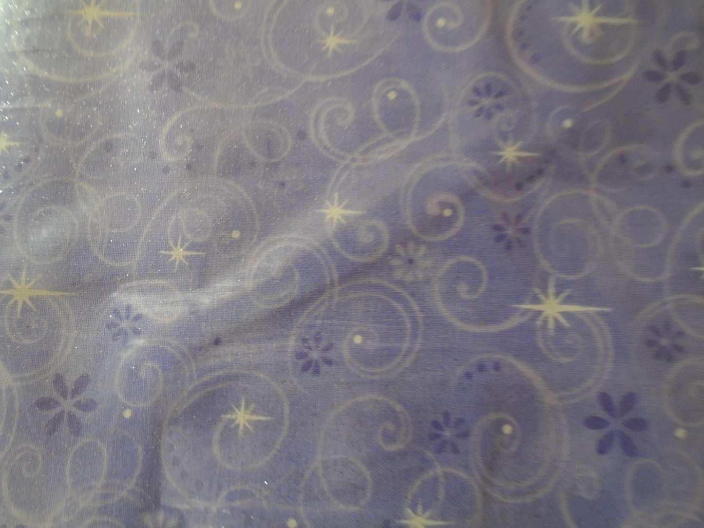Purple Glitter Stars
