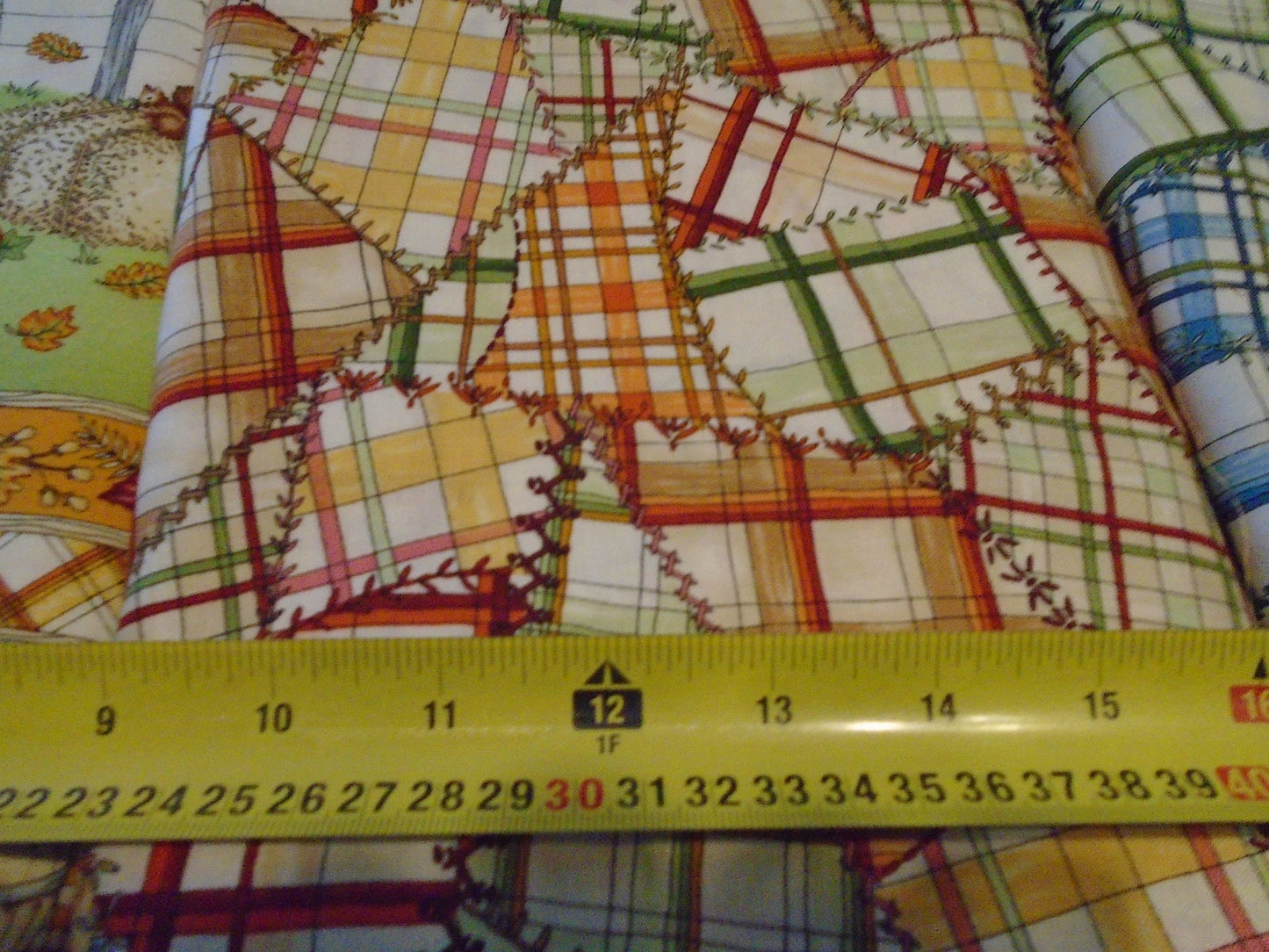 Sweater Weather/orange plaid