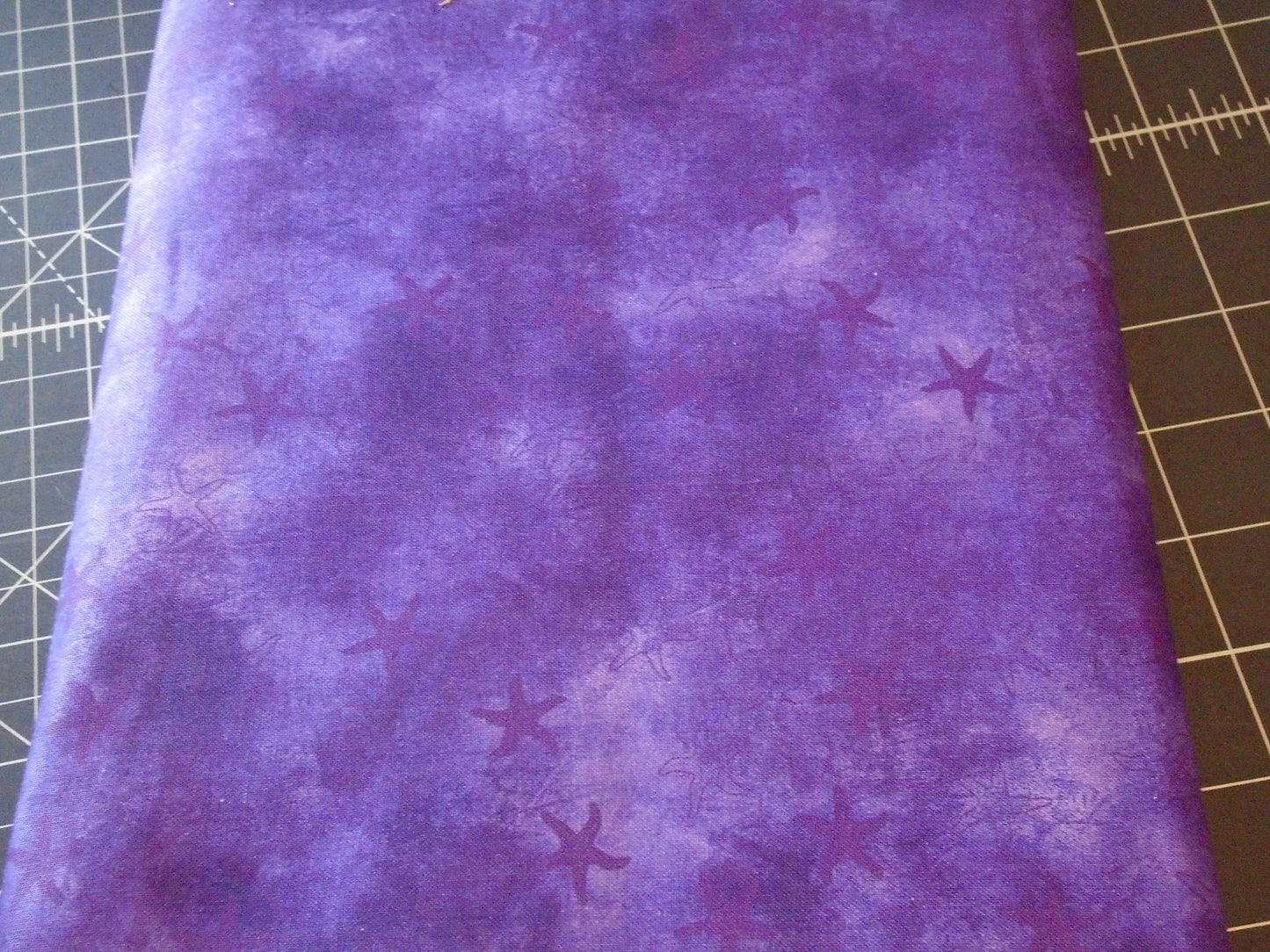 Batiks/Purple/dark stars