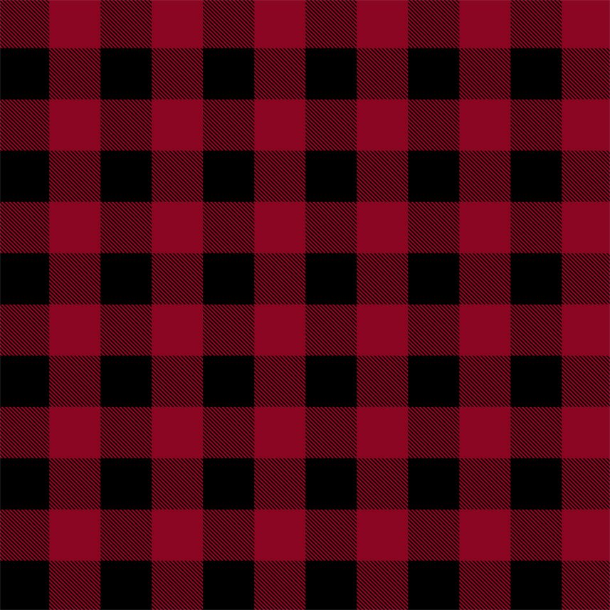 wide back buffalo plaid