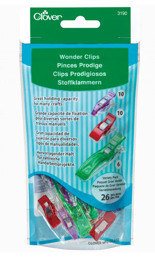 Wonder Clips  Assorted package  (LIMITED SUPPLY get them while you can )