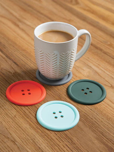 Annie's Button Coasters