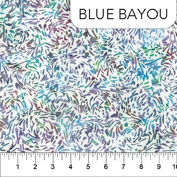 Banyan  Batiks - blue bayou