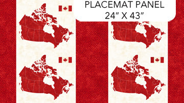 Canadian Classics 3 placemat set