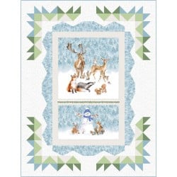 One Snowy day  Quilt Kit