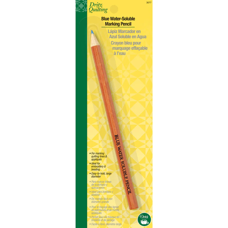 water soluble marking pencil Blue