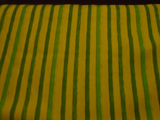 Quiltlandia green stripe