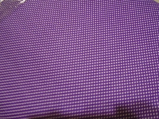Purple /white dots