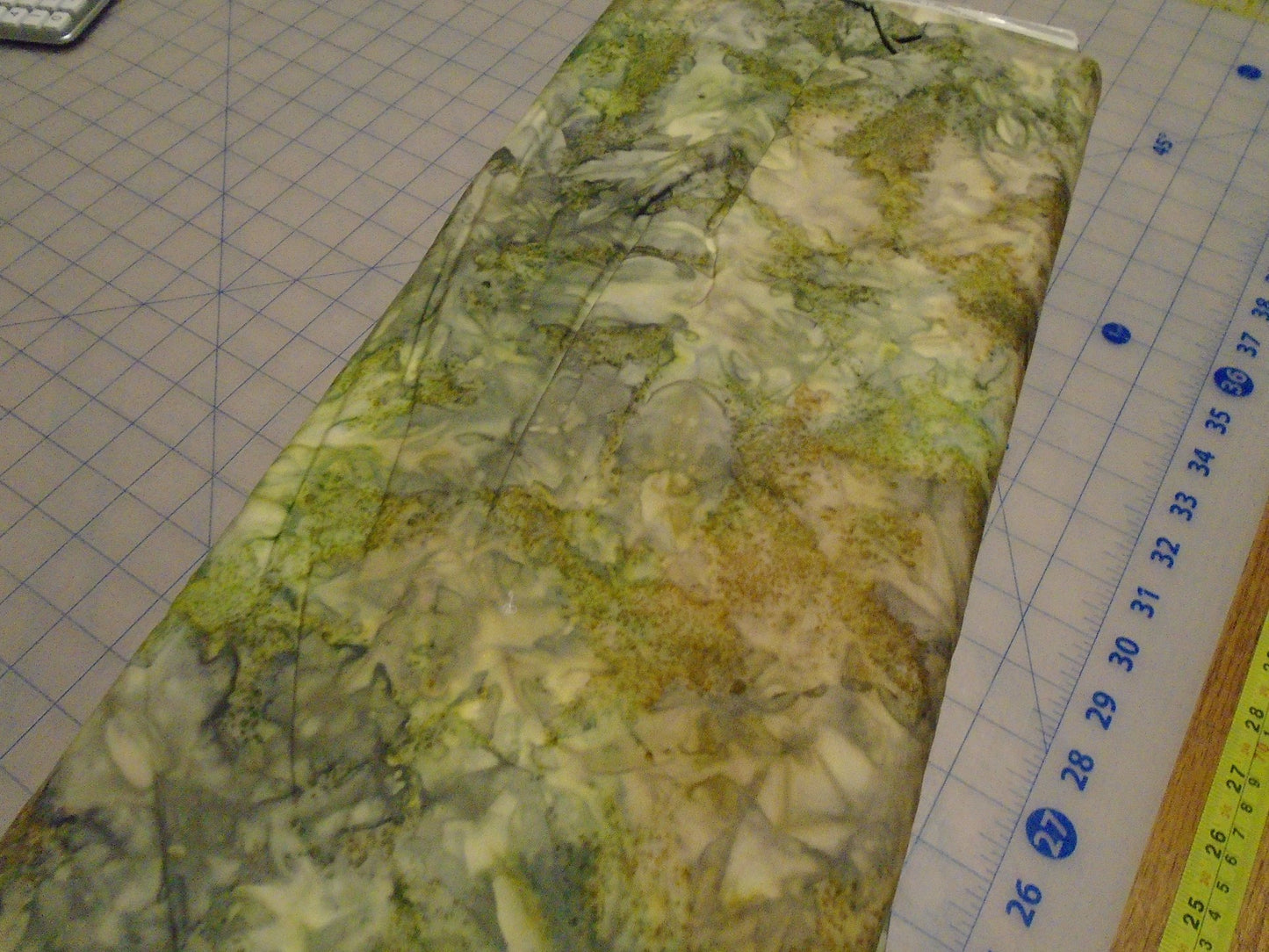 Batiks/ green brown