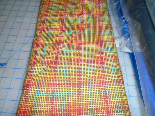 Red/Blue/ yellow checks