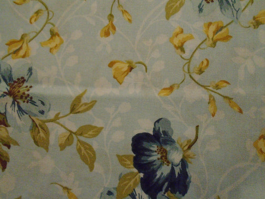 English country side/ blue back ground