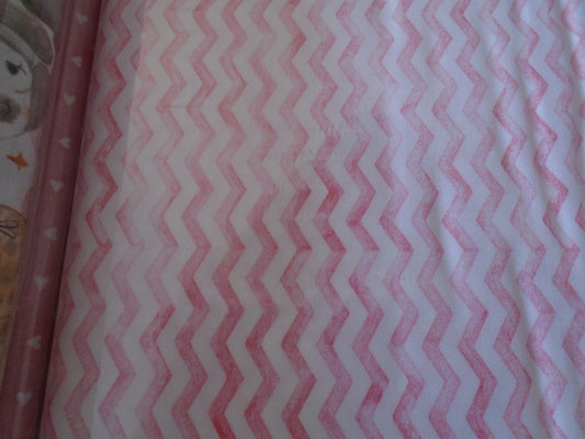 Sweet Dreams - pink zig zag