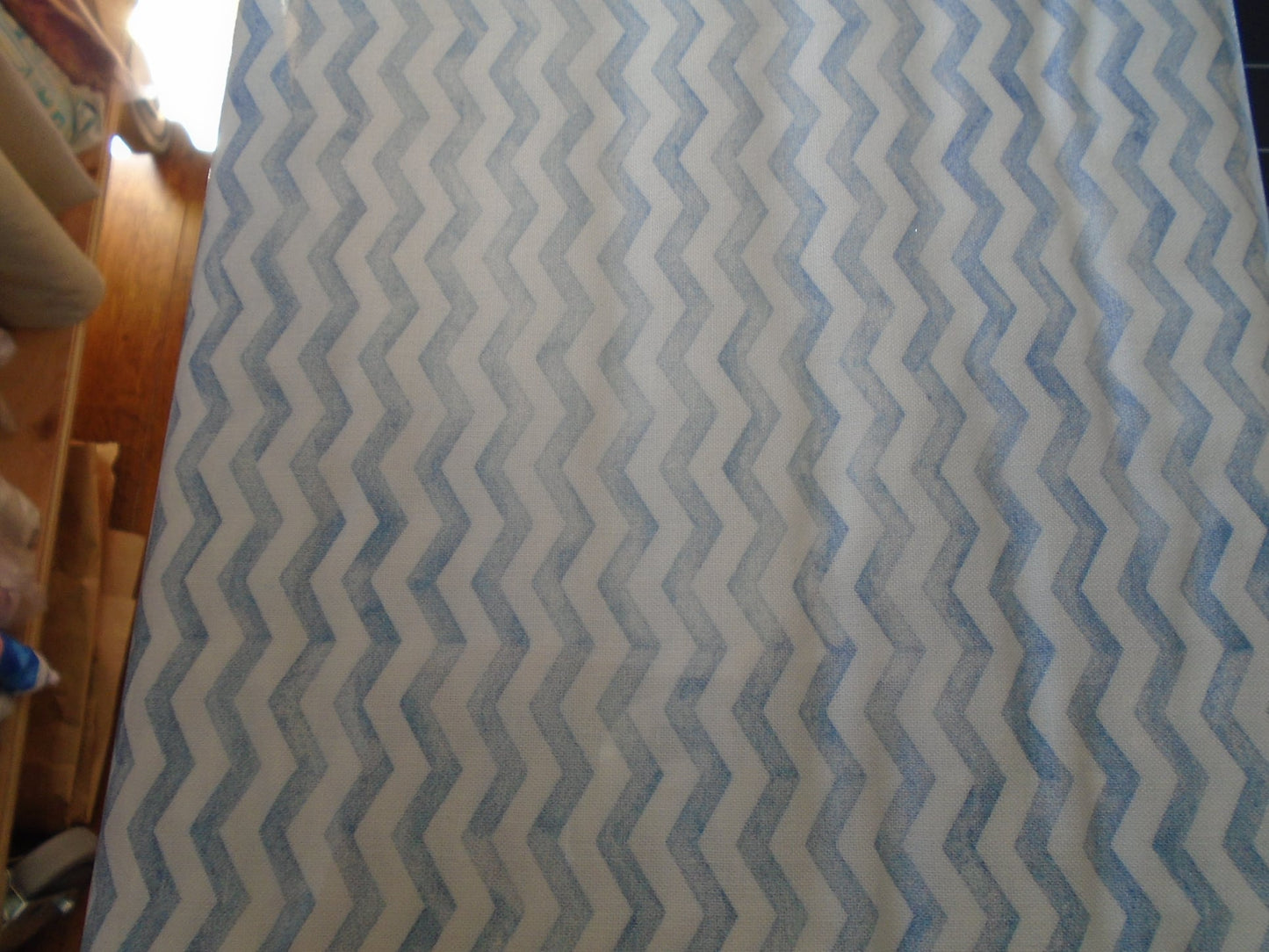 Sweet Dreams - Blue zig zag