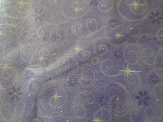 Purple Glitter Stars