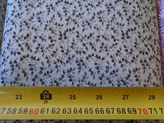 small flowers -grey