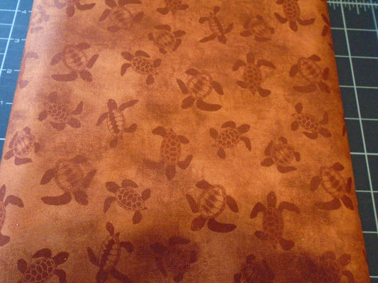 Batiks/ Brown Turtle