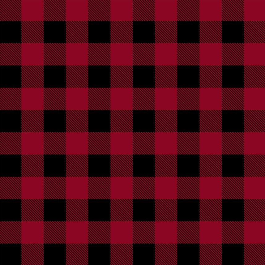 wide back  buffalo plaid