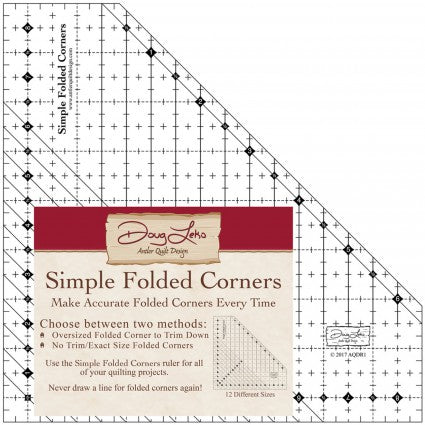 Simple Folded Corners ruler