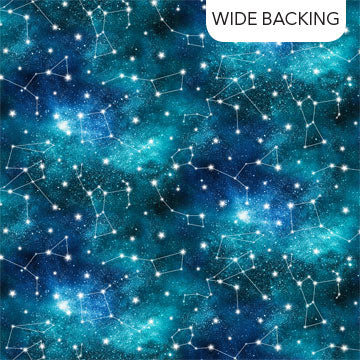 Universe - Blue wide backing