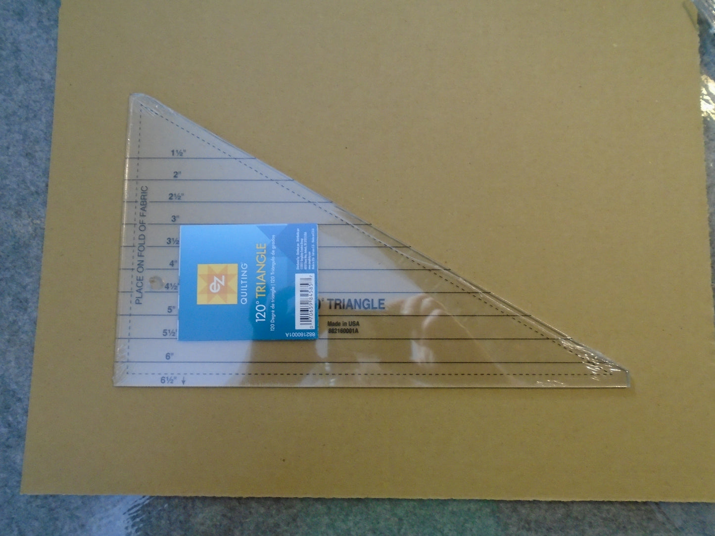 120 degree triangle ruler