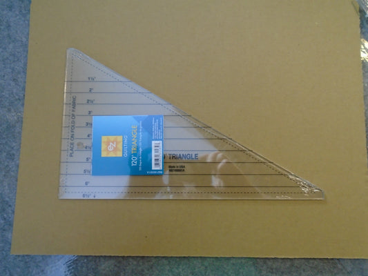 120 degree triangle ruler