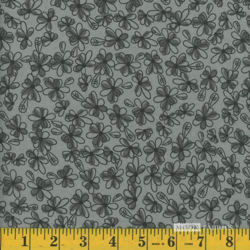 Floral Flight- Grey