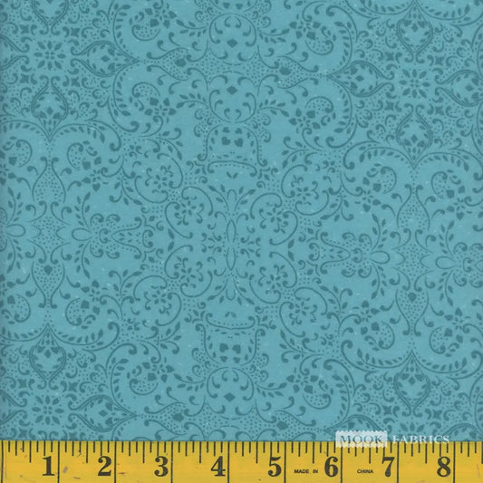 Teal  Flannel wide backing