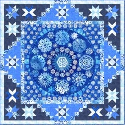 paper Flurries Quilt kit