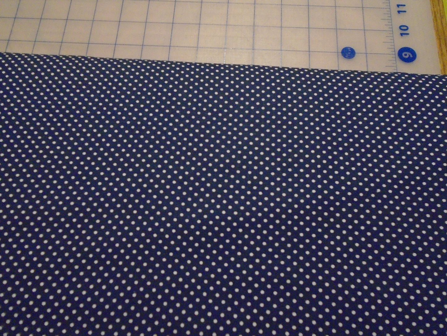 Blue polka dot