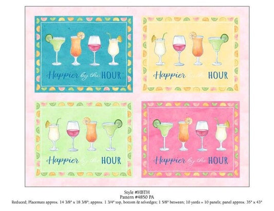 Happier by The Hour  placemat panel