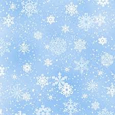 Snow flakes pale blue